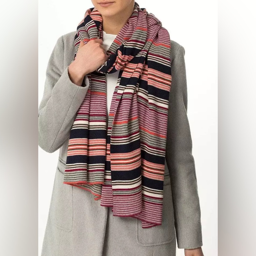 Gap‎ extra large knit striped scarf / wrap